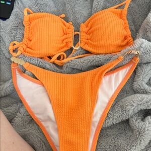 Orange Bikini Set